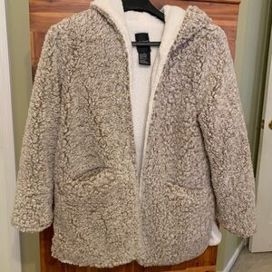 Me Jane Fuzzy Hooded Jacket